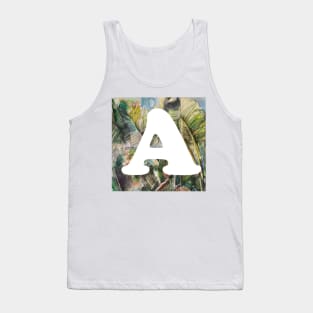 Alphabeth, letter A Tank Top